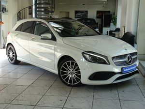 MERCEDES-BENZ-A 180-d Autom Panorama AMG Styling LED,Bruktbiler