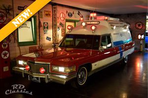 CADILLAC-Fleetwood-Ambulance Miller Hearse,Véhicule de collection