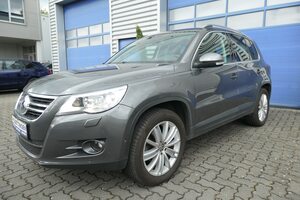 VW-Tiguan-20 TDI Team 4Motion Panorama Top Zustand!,Polovna