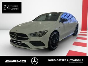 MERCEDES-BENZ-CLA 250 e SB AMG LED BURMESTER PANO SD MBUX-,Употребявани коли