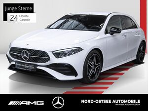 MERCEDES-BENZ-A 200 AMG NIGHT SHZ MBUX KEYLESS-GO-,Был в употреблении менее года