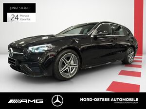 MERCEDES-BENZ-C 300 T d AMG AMBIENTE KEYLESS ADVANCED NAVI-,One-year old vehicle