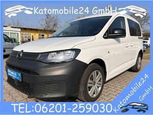 VW-Caddy-20 TDI mit Rollstuhl Rampe Leder schwarz ,Begangnade
