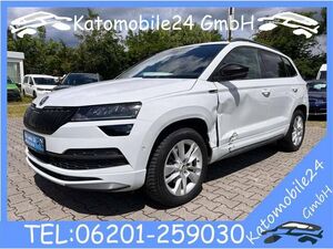 SKODA-Karoq-Sportline 4x4 20 TDI DSG 4 x SHZ ACC virtual cockpit ,Vehículo accidentado