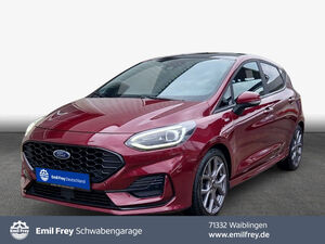 FORD-Fiesta 10 EcoBoost Aut ST-LINE X *ACC/Pano/LED*-Fiesta,Unfallwagen