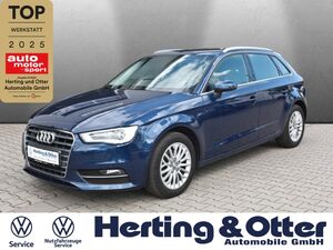 AUDI-A3-Xenon Leder Scheckheft 8-fach bereift Navi Klima Temp NSW PDC,Begangnade