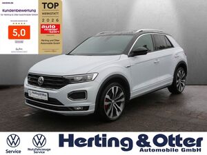 VW-T-Roc-R-Line DSG El Heckklappe Navi Klimaautom PDCv+h LED Rückfahrkam Lordosenstütze,Begangnade