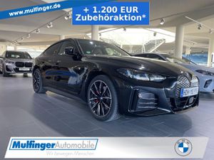 BMW-i4-i4 eDrive 35 Gran CoupÃ© M Sport DrivingProf Pano Sportpaket HUD Navi LED Vollleder Klima Standhz,Véhicule d'exposition