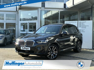 BMW-X3-X3 x20d M Sport ACC Laser SuView LenkradhAHK20 Sportpaket Bluetooth Navi Vollleder Klima Aktivlenku,Ojetá vozidla
