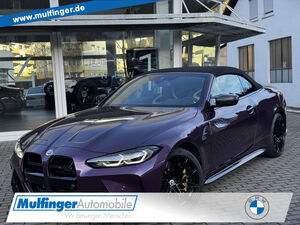 BMW-M4-M4 CompCabrio M Drivers RaceTrack Carbon SuView Sportpaket Bluetooth HUD Navi Vollleder Klima PDC e,Véhicule d'occasion