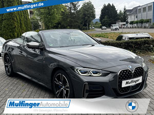 BMW-M440-M440i xDrive Cabrio HUD ACC Laser NackenhAHK Sportpaket Bluetooth Navi Vollleder Klima Aktivlenkung,Gebrauchtwagen