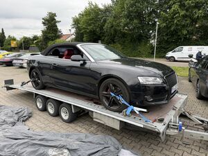 AUDI-A5-*Leder,Navi,Xenon,Brandschaden*,kazalı otomobil