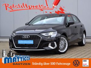 AUDI-A3-35 TFSI Advanced LED/17-ZOLL/NAVI+VZE/ACC/APS/VORB-AHK & HEAD-UP/CLIMATRONIC,Подержанный автомобиль