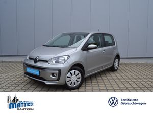VW-up!-10 Move 4-TÜRER/SHZ/KLIMAANLAGE/COMP-PHONE/TEL-VORB/NSW,Used vehicle