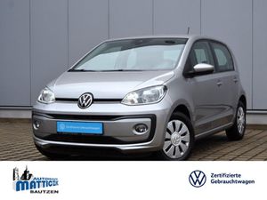 VW-up!-10 Move 4-TÜRER/COMP-PHONE/KLIMAANLAGE/MAPS+MORE/SHZ/TEL-VORB/NSW,Ojetá vozidla