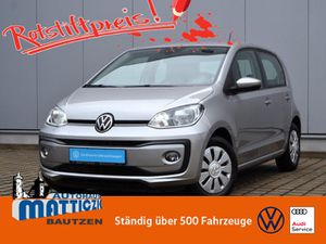 VW-up!-10 Move COMP-PHONE/SHZ/KLIMAANLAGE/MAPS+MORE/TEL-VORB/NSW/4-TÜRER/,Used vehicle