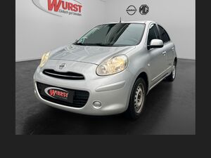 NISSAN-Micra-Acenta Navi Klimaautom Temp Tel-Vorb GA Speedlimiter Freisprech BT elSP teilbRücksb,Véhicule d'occasion