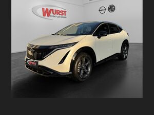 NISSAN-Ariya-63 kWh 22kW CCS Wärmepumpe Alcantara Kamera SHZ Navi LED,Vorführwagen