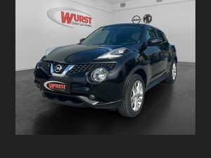 NISSAN-Juke-Acenta 16 Navi Klimaautom Fahrerprofil Rückfahrkam Temp Tel-Vorb GA Speedlimiter,Pojazdy używane