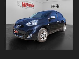 NISSAN-Micra-N-Tec Navi DAB SHZ Temp Tel-Vorb Regensensor GA Speedlimiter Alu Klima Freisprech,Gebrauchtwagen
