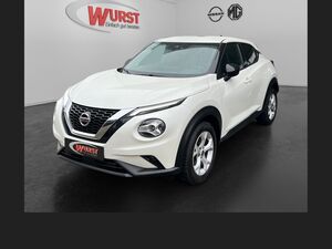 NISSAN-Juke-N-Connecta Winter Paket Allwetterreifen Sitzheizung Klimaa Carplay DAB+ beh Frontscheibe,Gebrauchtwagen
