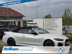 BMW-M440-M440i xDr M Sport Cabrio HUD AK Ha/Ka 19 Sportpaket Bluetooth Navi LED Vollleder Klima PDC el Fens,Véhicule d'exposition