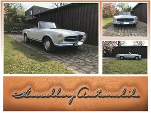 MERCEDES-BENZ-230-SL PAGODE W113 ÄLTERE RESTAURIERUNG CLASSIC DATA NOTE 2 FOTODOKUMENTATION,Oldtimer