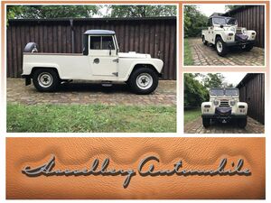 AUSTIN-Andere-GIPSY RHD PICKUP H-ZULASSUNG BRITISCHES 4X4-UNIKAT IDEALER WERBETRÄGER,Oldtimer