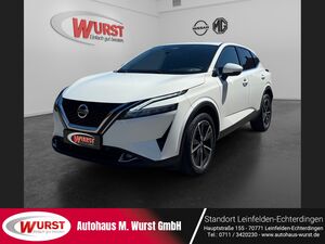 NISSAN-Qashqai-Tekna 13 DIG-T MHEV 158 PS HUD WKR Navi Soundsystem Bose AVM LED ACC El Heckklappe,Ojazdené vozidlá