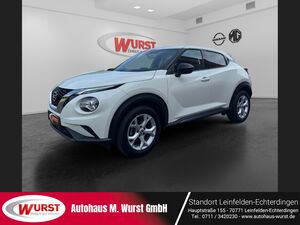 NISSAN-Juke-N-Connecta 10 DIG-T 114 PS 6MT  SHZ Navi Klima,Gebrauchtwagen