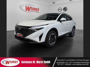 NISSAN-Qashqai-N-Connecta 13 MY24 SHZ Lenkrad/Frontscheiben-Hzg 360grad Kamera Elektr Heckklappe,Předváděcí vozidlo