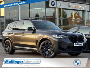 BMW-X3 M-X3M CompetHUD Laser PanoDKamera Ha/KaAHK 21 Sportpaket Bluetooth Navi Vollleder Klima PDC el Fen,Подержанный автомобиль