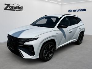 HYUNDAI-TUCSON-Line Mild-Hybrid (MJ25) 16 Turbo (+48V) 2WD N LINE Sportpaket HUD Navi Digitales Cockpit,teşhirdeki otomobil