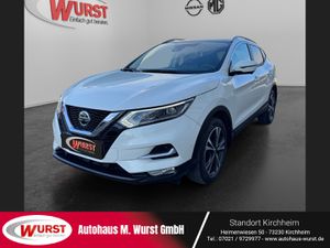 NISSAN-Qashqai-13DIG-T DCT TEKNA Rundumkameras Leder heizbFrontscheibe Navi Stau-Tempomat DAB,Vehicule second-hand