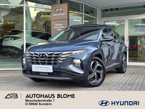 HYUNDAI-TUCSON-16 T-GDI iMT 48V PRIME, Pano, AHK, Winterräder, Leder, Sitzbelüftung, Kamera,Подержанный автомобиль