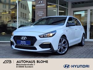 HYUNDAI-i30-14 T-GDI 7-DCT N Line, Allwetter, Navi, Komfort-Paket, Kamera, CarPlay, PDC, SHZ,Подержанный автомобиль