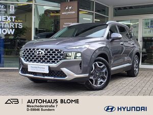 HYUNDAI-SANTA FE-PHEV 16 T-GDI A/T 4WD Prime / AHK / Winterräder / Pano / 360° / Leder / Totwinkel / Navi,Vehículo de ocasión