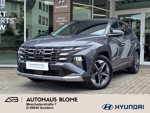 HYUNDAI-TUCSON-FL 16 CRDi 7-DCT 4WD TREND / AHK / Winterräder / Navi / Voll-LED / Kamera / Teilleder,Gebrauchtwagen
