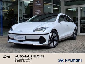 HYUNDAI-IONIQ 6-77,4 kWh 4WD UNIQ / AHK / Pano / digitale Spiegel / 360° / BOSE / Leder / Memory,Begangnade