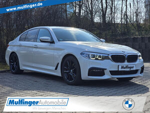 BMW-530-530d xDrM Sport KomfS+BelGlasdAHK Fin378,- Sportpaket Bluetooth Navi LED Vollleder Klima PDC el,Подержанный автомобиль