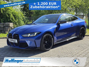 BMW-M4-M4 CompxDr CarbonDACC SuView CompBrFin1,99 Sportpaket Bluetooth HUD Navi LED Vollleder Klima PD,Voiture de l'année