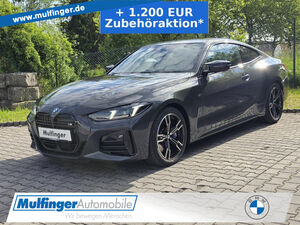 BMW-M440-M440d xDrCoupÃ© M Sport HUD ACC GlasDSuView H/K Sportpaket Bluetooth Navi LED Vollleder Klima Ak,Véhicule d'occasion