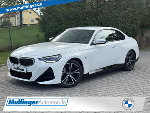 BMW-220-220d Coupe M Sport Widescreen SitzhTempomat PDC Sportpaket Bluetooth Navi LED Klima Aktivlenkung el,Véhicule d'occasion