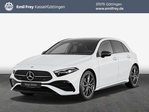 MERCEDES-BENZ-A 200 d AMG Advanced+-Night-AHK-Pano-Beam-Ambi-A-Klasse,Был в употреблении менее года