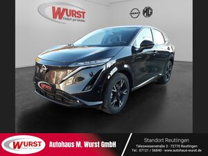NISSAN-Ariya-87 kWh Evolve Pack Leder Glasdach Rundumkameras Sitzhzg vorne u hinten Assistenzsysteme,Pojazd testowy
