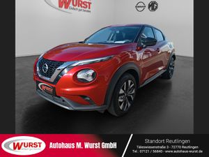 NISSAN-Juke-Acenta 10 DIG-T 114 PS 7DCT AUTOMATIK LED Navi Sitzheizung Klimaautomatik,Употребявани коли