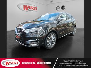 NISSAN-Qashqai-13 DIG-T Tekna+ AHK Automatik LED Rundumsichtkameras BOSE ACC Sitzheizung Klimaautomatik,Употребявани коли