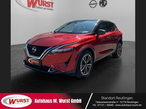 NISSAN-Qashqai-Tekna AVM CarPlay ThermaClear LED Panoramadach,Gebrauchtwagen