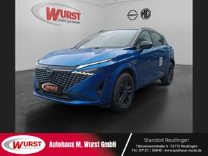 NISSAN-Qashqai-N-Design EU6e MY24 13 DIG-T MHEV NAVI RUMDUMKAMERAS LED ALCANTARA,Демонстрационный автомобиль