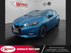 NISSAN-Micra-N-WAY 10 IG-T PDC Navi Sitzheizung Klimaautomatik Carplay Licht-und Regensesor,Vehículo de ocasión